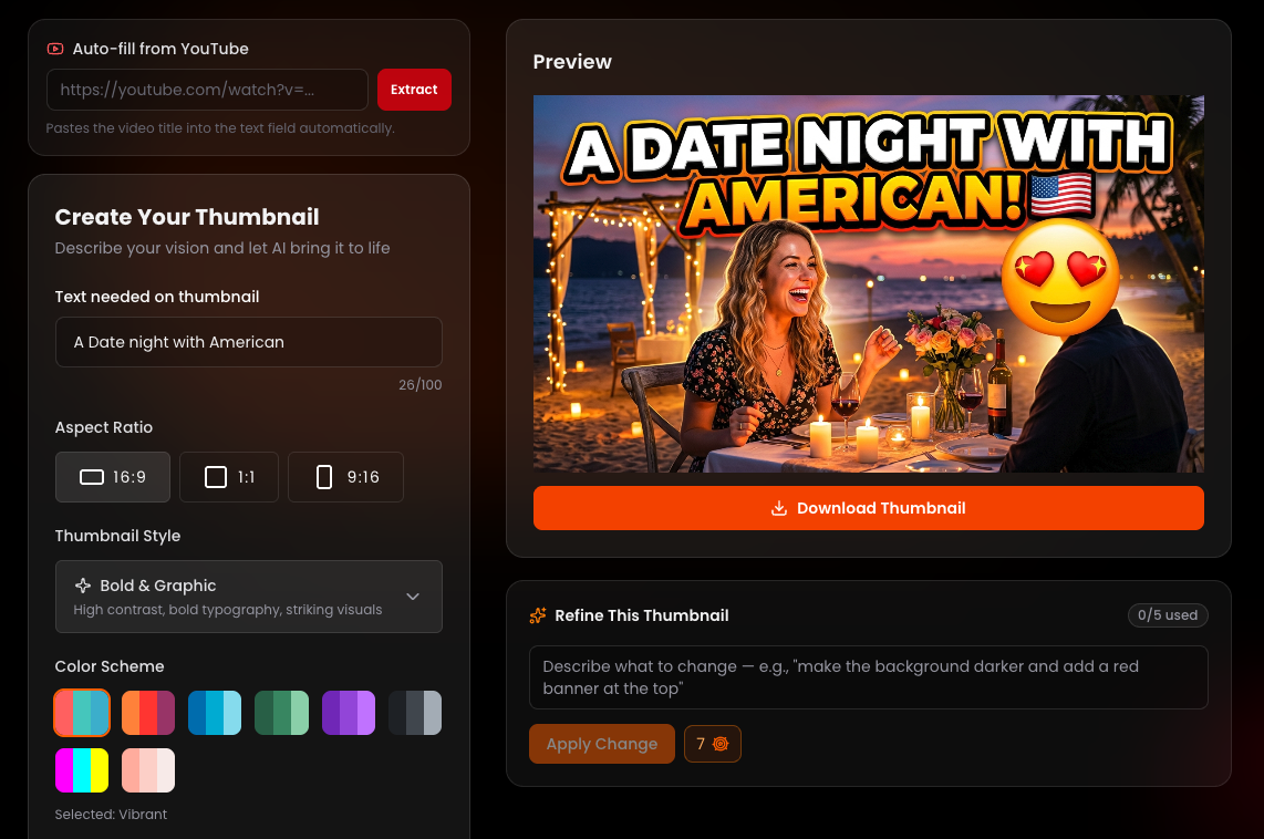 Thumblift – AI Thumbnail Generator for YouTube Creators